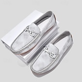 economico Mocassini casual-mocassini da uomo in similpelle viola: comode scarpe casual slip-on da indossare tutti i giorni e per eventi rilassati