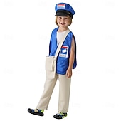 preiswerte Paar- und Gruppenkostüme-Karnevalskostüm Karriere Kostüme Kapuzensweatshirt Cosplay Kinder Unisex Halloween Karneval Buchwoche Leistung Pädagogisches Ankleiden Einfache Halloween-Kostüme Verkleiden