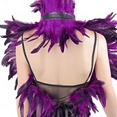 olcso kiegészítők-Carnaval 2026 Rio Carnaval Szamba Kiegészítők női piros tollas szárnyak hátizsák Brazíliai Fesztivál Előadói Jelmez