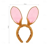preiswerte Tierkostüm-Mehre Accessoires Tier Kaninchen Osterhase Lustig Kinder Mädchen Halloween Karneval Karneval Party Verkleiden