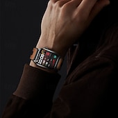abordables Relojes inteligentes-iMosi S101 Reloj inteligente 2.06 pulgada Smartwatch Reloj elegante Bluetooth Podómetro Recordatorio de Llamadas Seguimiento de Actividad Compatible con Android iOS Hombre Llamadas con Manos Libres