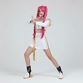 voordelige Kostuums voor dames-Kpop geïnspireerd Koreaans idool geïnspireerd Popster Outfits Kostuum Feestkleding Virtueel Idool for Dames Volwassenen Halloween Carnaval Prestatie Strip Con Anime Expo