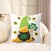 halpa Heitä tyynyt, insertit ja kannet-1 kpl Sametti Tyynynpäälinen, Painettu Yksinkertainen Vapaa-aika Neliö Vetoketju perinteinen Klassikko