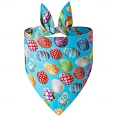 お買い得  バンダナと帽子-イースターのペット用唾タオル、ウサギ用三角包帯