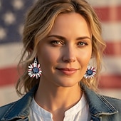 tanie Akcesoria-250. rocznica USA Nausznice Cosplay Dla dorosłych Damskie Dzień Niepodległości 4 lipca Impreza Spektakl Wystroić