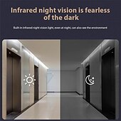 Χαμηλού Κόστους Συστήματα Ενδοεποικινωνίας Θυροτηλεόρασης-ασύρματο οπτικό κουδούνι πόρτας με οθόνη 4,3 ιντσών IPS οθόνη 2,4g ασύρματο έξυπνο βίντεο υψηλής ευκρίνειας ing intelnt κουδούνι πόρτας για βίλα, γραφείο, διαμέρισμα