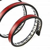 olcso vízálló szalaglámpák-teherautó hátsó ajtó lámpája, teherautó hátsó ajtó rúdja háromsoros LED-szalag piros fékfehér hátrameneti szekvenciális borostyánsárga irányjelzőkkel, villogó fényekkel