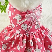 abordables Vacances-Chien Robe Mignon Doux Mode Confortable Soirée Mariage Festival Chien