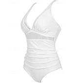 お買い得  ワンピースラッシュガード-女性用 ラッシュガード 水着 ワンピース 花 ソリッド レオプリント UVプロテクション 弾性ある ノースリーブ スイムウェア 水着 サーフィン 潜水 水泳 夏