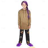  Kpop Inspired Korean Idol Inspired Pop Star Sleepwear Cosplay Costume Virtual Idol for Unisex Kid's Adults' Halloween Carnival Daily