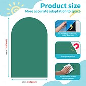 abordables Pegatinas de pared-Geométrico Adhesivos de Pared Sala de estudio / Sala de niños y jardín de infantes, Removible / Pre-pegar Vinilo Decoración hogareña Tatuajes de pared 1 PC