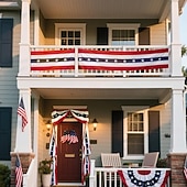 billige USA 250.-2 pakker 250-årsjubileum av USA flagg banner 4. juli uavhengighetsdag dekorasjon