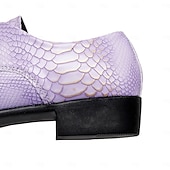voordelige Derby Schoenen-Blauwe herenschoenen met krokodillenprint, vetersluiting, bovenkant van imitatieleer, modieuze luxe stijl, geschikt voor stijlvolle mannen bij feestjes en speciale gelegenheden.
