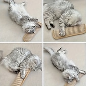 economico Giochi per gatti-Tiragraffi giocattolo per gatti, cuscino e tiragraffi per gatti per il gioco in solitaria e l'interazione intima per mantenere il tuo amico felino felice e rilassante, intrattenimento felino, design