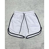 olcso Futóshortok-Férfi Kratke hlače za trčanje Sportos rövidnadrág Rövidnadrág benti edzéshez Zsinór Zseb Elasztikus derékpánt Alsók Hétköznapi Szabadtéri Vakáció Nyár Gyors szárítás Könnyű Mekano Edzőterem edzés