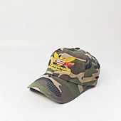 preiswerte Zubehör-Baseballmütze Tarnung Amerikanische Flagge Retro Vintage Erbe Patriotisch 1776–2026 für Unisex Erwachsene 3D-Druck  für Unabhängigkeitstag / 4. Juli 4. Juli Outdoor Alltagstauglich