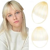 economico Frange-Frangia Liscio Capelli Sintetici Per donna