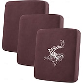 Недорогие Чехол для дивана-Комплект из 3 водонепроницаемых чехлов для диванных подушек для домашних животных, нескользящие чехлы для сидений дивана для собак, моющиеся, из мягкой плотной эластичной жаккардовой ткани, чехлы для