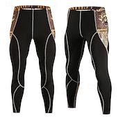 billiga Löparbyxor och tights-Herr Löparbyxor Kompressionsbyxor Sportunderställ Elastiskt midjeband Underdelar Ledigt Utomhus Semester Vår Höst Snabb tork Lättvikt Mjuk Gymträning Aktiv träning Träning Smal passform Sportkläder