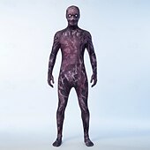 ieftine Costume pentru bărbați-Emisiunea TV SF Costumele Zentai Costum Cosplay Groază Body-uri for Bărbați Adulți Halloween Comic Con