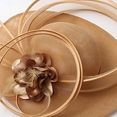 preiswerte Fascinators &amp; Hüte-Derby Hut Kirchenhut Kentucky Derby Hut Dame Edelfrau Kostüm Damen Maskerade Derby Ascot Pferderennfestival Erwachsene Kopfschmuck Ganzjahres