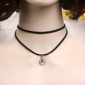 cheap Necklaces &amp; pendants-1PC Necklace For Women's Gemstone Daily Street Gift Alloy Patchwork