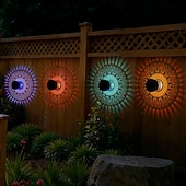 levne Venkovní nástěnná světla-2 ks venkovní solární vodotěsné kreativní duté válcové železné projekční nástěnné osvětlení, závěsné lucerny pro zahradu, dvůr, cestu, trávník, schodiště, krajinářské osvětlení, venkovní dekoraci