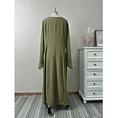 Недорогие Одеваться-Ретро Средневековый Эпоха возрождения Платья Косплэй Kостюмы Платье-туника Викинг Ranger Эльфийский Маскарадный костюм Жен. Селтик Викинг Хэллоуин Карнавал Маскарад Выступление Хэллоуин РИЖД Взрослые