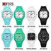 Недорогие Кварцевые часы-Мужчины Кварцевые Крупный циферблат Мода Наручные часы Светящийся Дайвинг Календарь Силикагель Часы