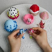 voordelige Pasen-3D-geprint drakenei voor Pasen met verwijderbaar, mysterieus, beweegbaar kristallen fidget-speeltje voor volwassenen, decoratie voor thuis of op kantoor, bureau-speeltje, 3D-geprinte dieren