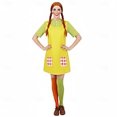  Carnaval 2026 Vestidos Disfraz de lujo Chica pelirroja divertida Cosplay Adulto Mujer Víspera de Todos los Santos Carnaval Fiesta Disfrazarse