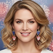  250. rocznica USA Nausznice Cosplay Dla dorosłych Damskie Dzień Niepodległości 4 lipca Impreza Spektakl Wystroić