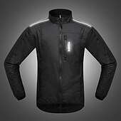 baratos Jaquetas e Gilets para homens-Jaqueta corta-vento unissex para ciclismo de estrada, primavera e outono, da marca Wosawe. Ideal para uso casual, à prova de vento e impermeável. Modelo BF224.