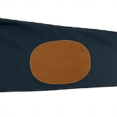 abordables Camiseta de punto gofre-Hombre Camiseta con diseño de gofre Camiseta Camisa henley gofrada Manga Larga Con Capucha cuello con cordones Otoño invierno Primavera &amp; Otoño Retazos Tradicional / Retro Casual Correa Casual Hogar