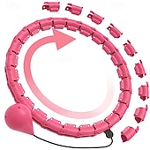 levne Masáž celého těla-24dílná nastavitelná inteligentní závaží sportovní obruče, masážní kruh na hubnutí, břicho, tenký pas, fitness kruh, vnitřní fitness vybavení