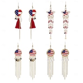 Χαμηλού Κόστους αξεσουάρ-250ή Επέτειος ΗΠΑ Σκουλαρίκια Αστείος Ενηλίκων Γυναικεία Ημέρα ανεξαρτησίας 4η Ιουλίου Πάρτι Επίδοση Ντύνομαι