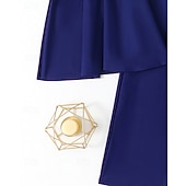 Χαμηλού Κόστους Rash Guards One Pieces-Γυναικεία Πρότυπο Προστατευτικά Τανκίνι και μπικίνι για σέρφινγκ Μαγιό Μονόχρωμο Κουμπώσου Προστασία UV Ελαστικό Κοντομάνικο Μαγιό Σέρφινγκ Καταδύσεις Κολύμβηση Καλοκαίρι