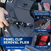 halpa Korjaustyökalut-3-osainen auton verhoilun irrotustyökalusarja, ammattimainen auton klipsipihdit ja kiinnikkeiden irrotustyökalusarja auton ovipaneelien, verhoilun ja muovisten niittien poistoon, tehokas vääntötyökalu säilytyspussilla