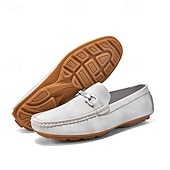 economico Mocassini casual-mocassini da uomo in similpelle viola: comode scarpe casual slip-on da indossare tutti i giorni e per eventi rilassati