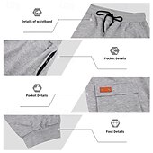 economico Scalda-muscoli-Per uomo Pantaloncini attivi Pantaloni capri Pantaloncini da tuta Shorts Pantaloncini Estivi Coulisse Elastico in vita Semplice Lunghezza al polpaccio Quotidiano All'aperto Abbigliamento casual alla