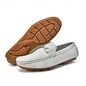 economico Mocassini casual-mocassini da uomo in similpelle viola: comode scarpe casual slip-on da indossare tutti i giorni e per eventi rilassati
