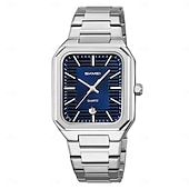 economico Orologi al quarzo-SKMEI Da uomo Orologio al quarzo Minimalista Moda Casual Affari Calendario Impermeabile Ora mondiale Decorazione Acciaio Guarda