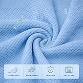 preiswerte Smart Casual Hemden für Herren-Herren Hemd Waffelhemd Freizeithemd Knopfhemd Schwarz Weiß Hellgrün Marineblau Purpur Kurzarm Einfarbig Einfach Mit Kapuze Lässig Täglich Fronttasche Bekleidung Elegant Mode Lässig