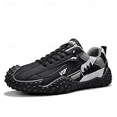 economico Sneakers Casual-scarpe da ginnastica sportive bianche e blu da uomo, pannelli in rete traspirante, suola ammortizzata, stile sportivo casual per camminare e viaggiare