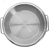 cheap Cooking Utensils-2pcs Stainless Steel Heavy-Duty Commercial/Residential Grease Filter System with Large Oil Drain Plate - Food Grade 201 Stainless Steel Oil Filter for home &amp; Restaurant Kitchens, Dishwasher