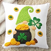 halpa Heitä tyynyt, insertit ja kannet-1 kpl Sametti Tyynynpäälinen, Painettu Yksinkertainen Vapaa-aika Neliö Vetoketju perinteinen Klassikko