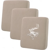 Недорогие Чехол для дивана-Комплект из 3 водонепроницаемых чехлов для диванных подушек для домашних животных, нескользящие чехлы для сидений дивана для собак, моющиеся, из мягкой плотной эластичной жаккардовой ткани, чехлы для