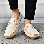 economico Mocassini casual-mocassini da uomo in similpelle viola: comode scarpe casual slip-on da indossare tutti i giorni e per eventi rilassati