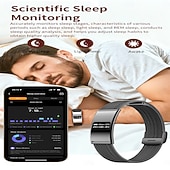 billiga Smarta armband-B8 Smart klocka 1.1 tum Smart armband Smartwatch Stegräknare Samtalspåminnelse Sleeptracker Kompatibel med Smartphone Dam Lång standby Vattentät IPX-8 46mm klockfodral