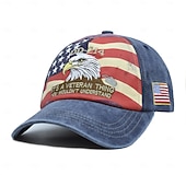  berretto da baseball per veterani dd-214 con aquila ricamata, bandiera americana e piastrine, cappello militare patriottico "it's a veteran thing" per veterani, berretto con bandiera USA, regolabile,